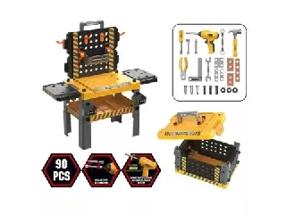 Munkapad szerszámokkal - 90 db-os szett