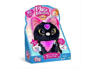 My Fuzzy Friends suttogó plüss cica - Sable