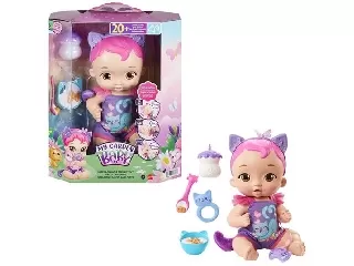 My Garden Baby Édi-Bébi interaktív baba Lila cica