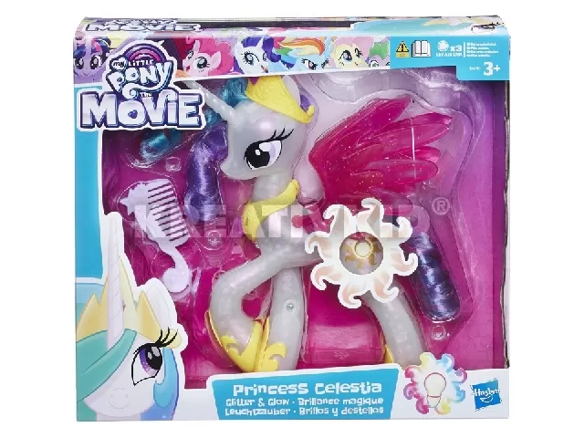 My Little Pony - Csillámos, világítós Celestia hercegnő