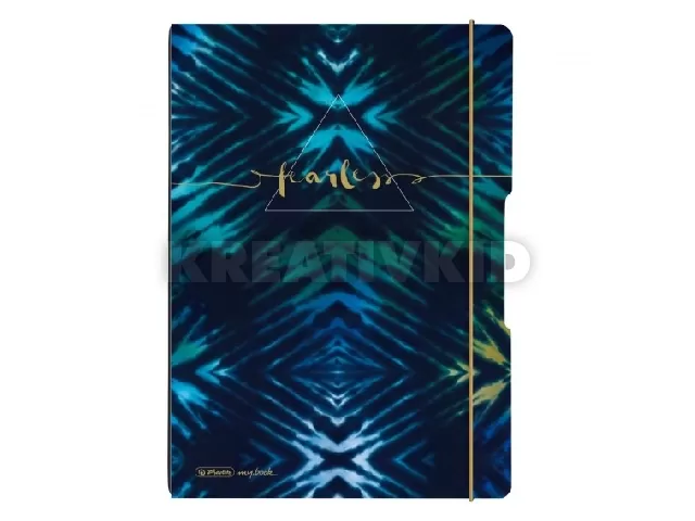 my.book flex A4 füzet 40 kockás + 40 vonalas lap Batik Fearless