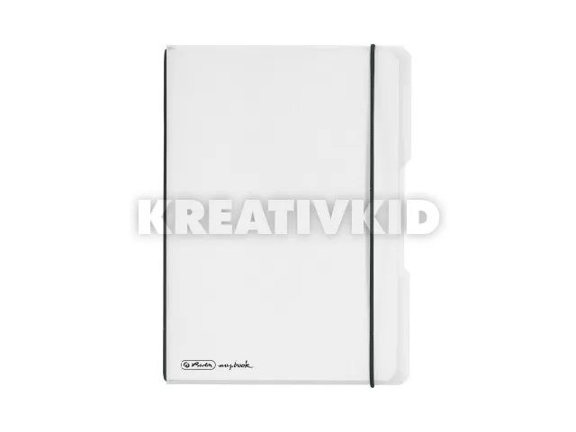 my.book flex A5 füzet 40 lapos kockás Pastels áttetsző