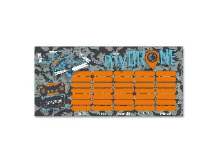 MyDrone órarend kétoldalas