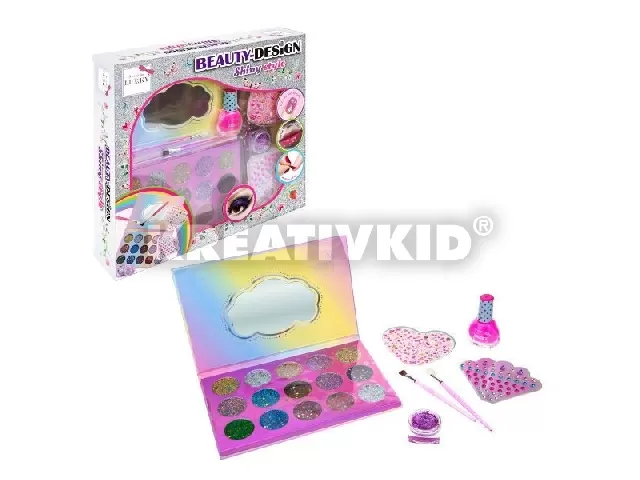 Nagy csillámos szépségszett