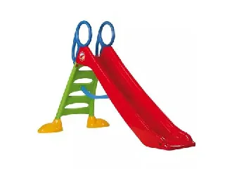Nagy piros csúszda 2 m-es csúszófelülettel