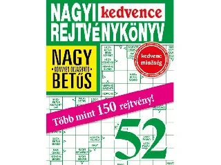 NAGYI KEDVENCE REJTVÉNYKÖNYV 52