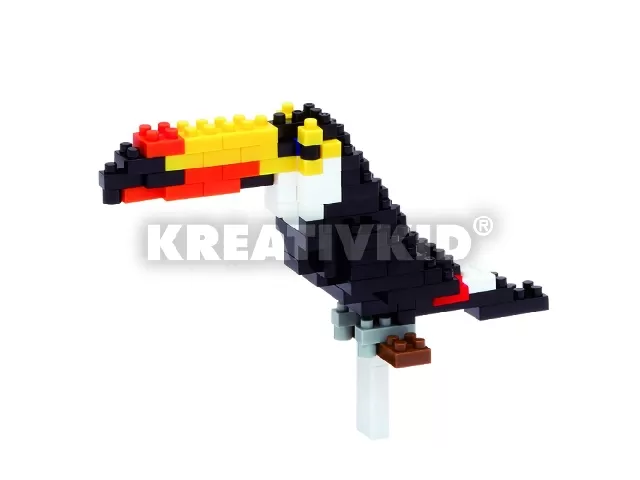 Nanoblock építőjáték - Tukán