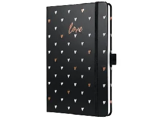 Naptár, A5, heti, 2026, kemény borító, SIGEL