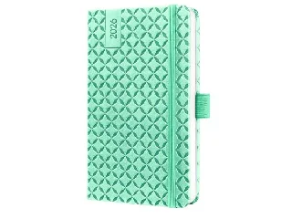 Naptár, A5, heti, 2026, kemény borító, SIGEL