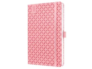 Naptár, A5, heti, 2026, kemény borító, SIGEL