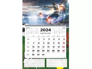 Naptár, fali, diák, 2024/2025 tanév, TOPTIMER, 