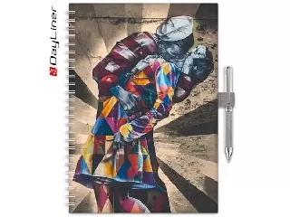 Naptár, tervező, A5, heti, DAYLINER, 