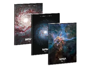 NASA A/4 extra kapcsos füzet-vonalas