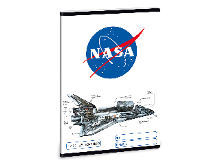 NASA A/5 négyzethálós füzet 2732