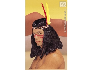 Nativ indián fejpánt 2 tollal
