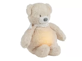 Nattou éjjeli fény zenélõ plüss Sleepy maci bézs
