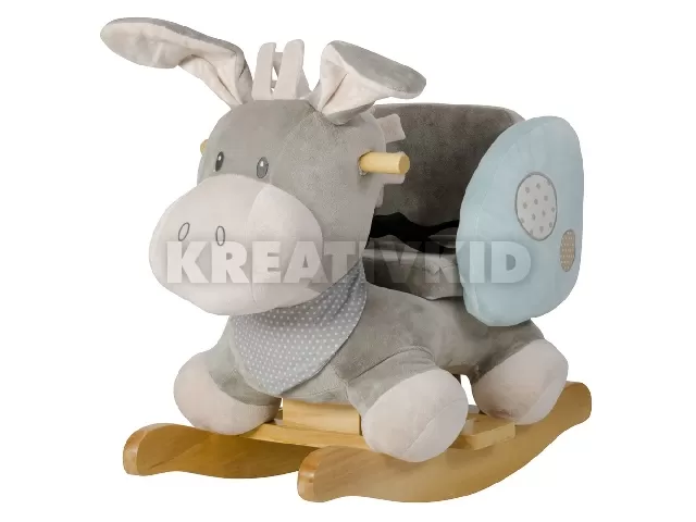 Nattou hintázó állatka plüss Cappuccino szamár