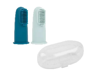 Nattou ujjra húzható szilikon fogkefe