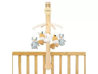 Nattou zenélõ-forgó plüss fa állvánnyal Felix and Leo