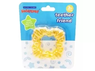 Négyzet alakú rágóka - sárga