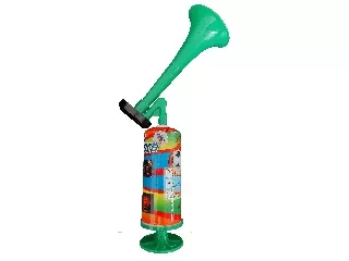 Nemzeti színű kézi szurkolói kürt