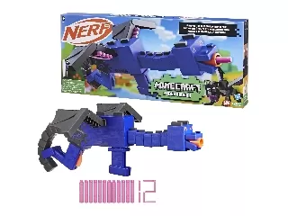 Nerf Minecraft Ender Dragon kilövő 