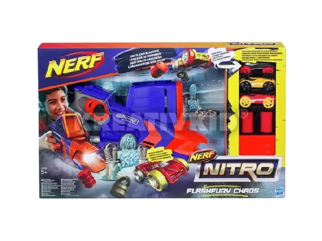 Nerf Nitro Flashfury Chaos autókilövő készlet