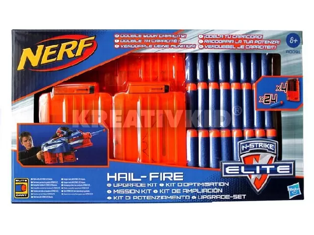 NERF Nstrike Elite Halfire tár tölténnyel