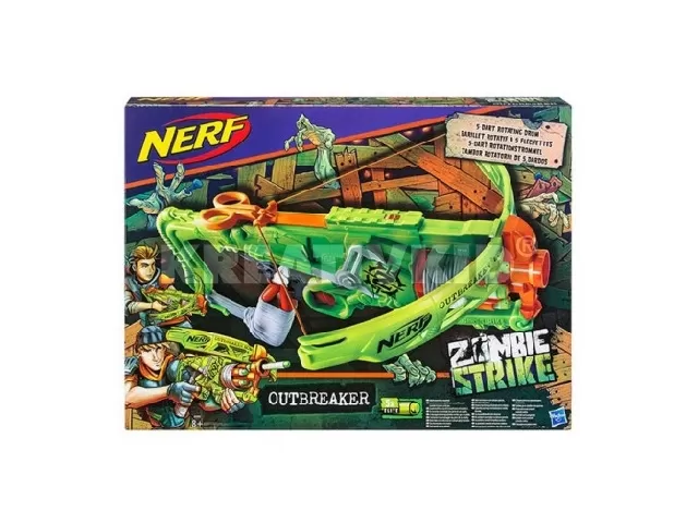 Nerf Zombiestrike Outbreaker Bow - Szivacslövő számszeríj