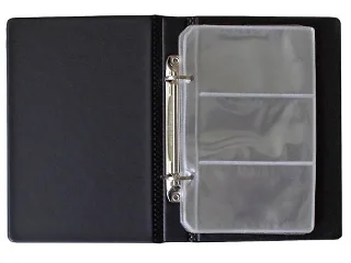 Névjegytartó betét, 120 db-os névjegytartóhoz, PANTA PLAST