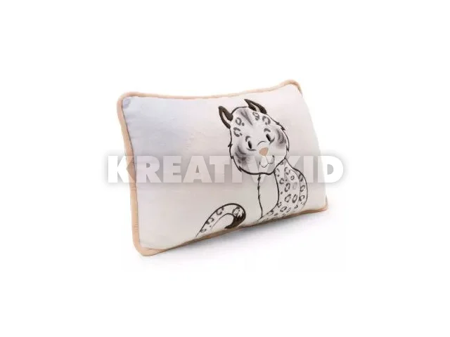 Nici: Eleni Snowbell hópárduc párna - 43 x 25 cm