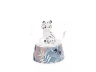 Nici: Elleni Snowbell hópárduc hógömb - 6,5 cm