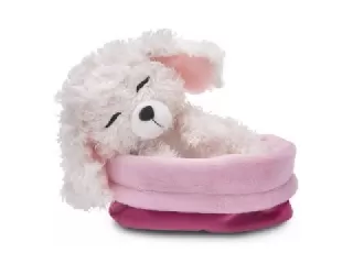 Nici Green: Pudli plüsskutyus kosárban - 12 cm