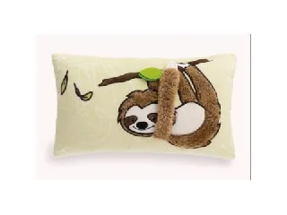 Nici Green: Slobby, a lajhár plüsspárna - 43 x 25 cm