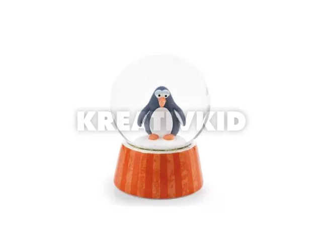 Nici: Jorge Thunder pingvin hógömb - 6,5 cm