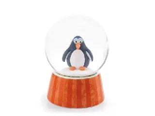 Nici: Jorge Thunder pingvin hógömb - 6,5 cm