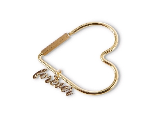 Nici love forever szív alakú kulcstartó 