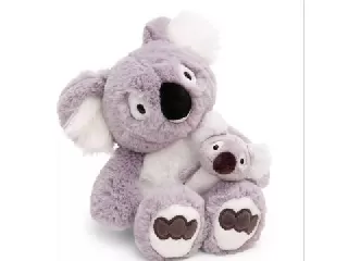 NICI plüss: Barry koala kölykével - 30 cm, ülő