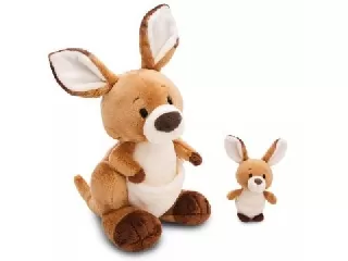 NICI plüss: Kelly kenguru kölykével - 25 cm, álló