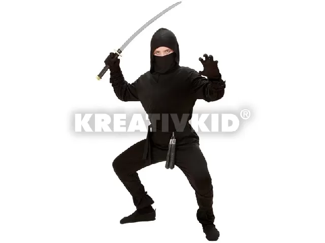 Ninja jelmez 128-as méret