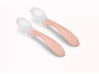 Nuvita 2Darab-os szilikon kanál szett - English Rose - 8480
