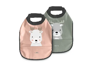 Nuvita 2db-os vízálló előke - English Rose/Sage Green 4371