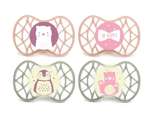 Nuvita Symmetric Air55 4db-os cumi szett 6+ - English Rose/Sage Green - 70854 maci, pingvin, behappy