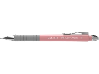 Nyomósirón, 0,5 mm, pasztell rózsaszín tolltest, FABER-CASTELL \