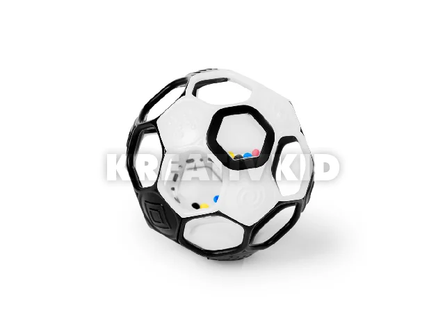 OBALL Játék, Rattle Goals™, 10 cm, Black & White, 0 hó+