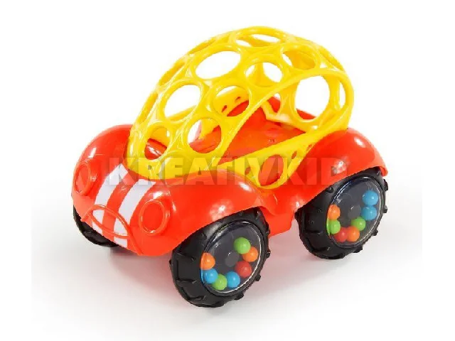 OBALL Játék-autó piros 3hó+