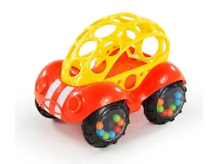 OBALL Játék-autó piros 3hó+