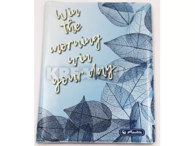 Okmánytartó nagy, 6 lapos, 10x13,5 - Win the morning...