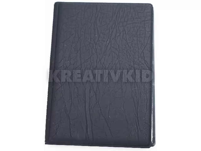 Okmánytartó nagy, 6 lapos, 10x13,5 - Fekete