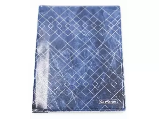 Okmánytartó nagy, 6 lapos, 10x13,5 -  Kockák